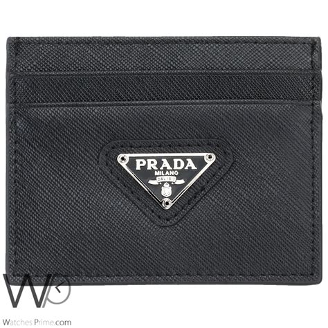 prada card holder with strap|prada credit card holder wallet.